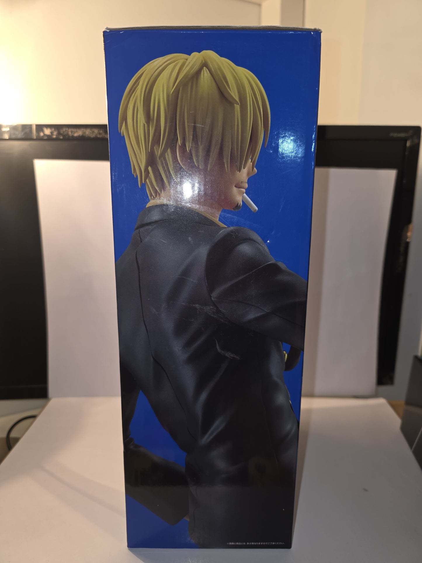 Pre-owned One Piece Sanji Masterlise Prize C figure Ichiban Kuji Beyond the Trials, loose box opened authentic Japanese release anime collectible.