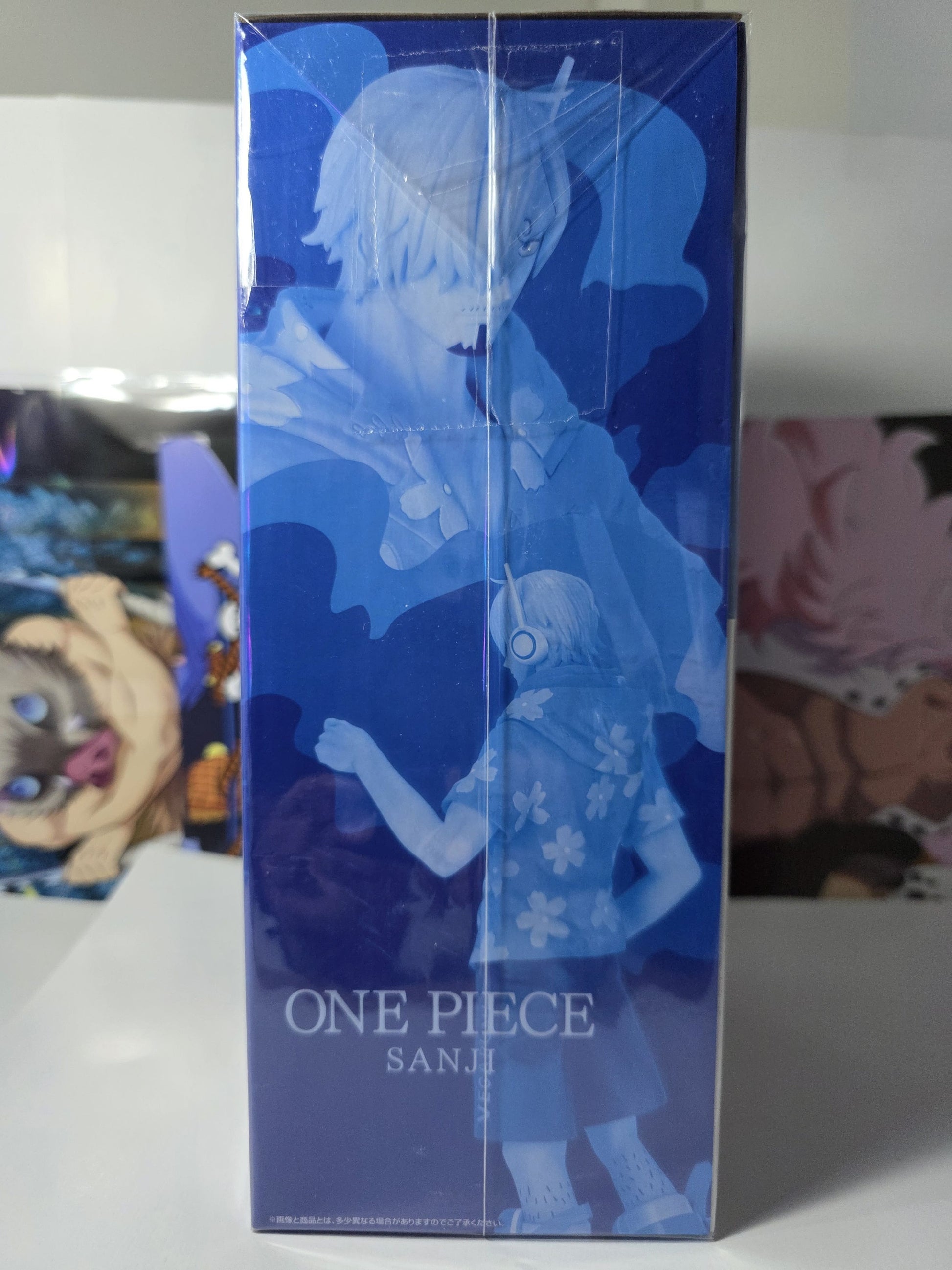  One Piece Sanji Egghead Island Ichiban Kuji Prize C MASTERLISE EXPIECE figure, official Sanji tropical shirt and futuristic boots anime figure imported from Japan.