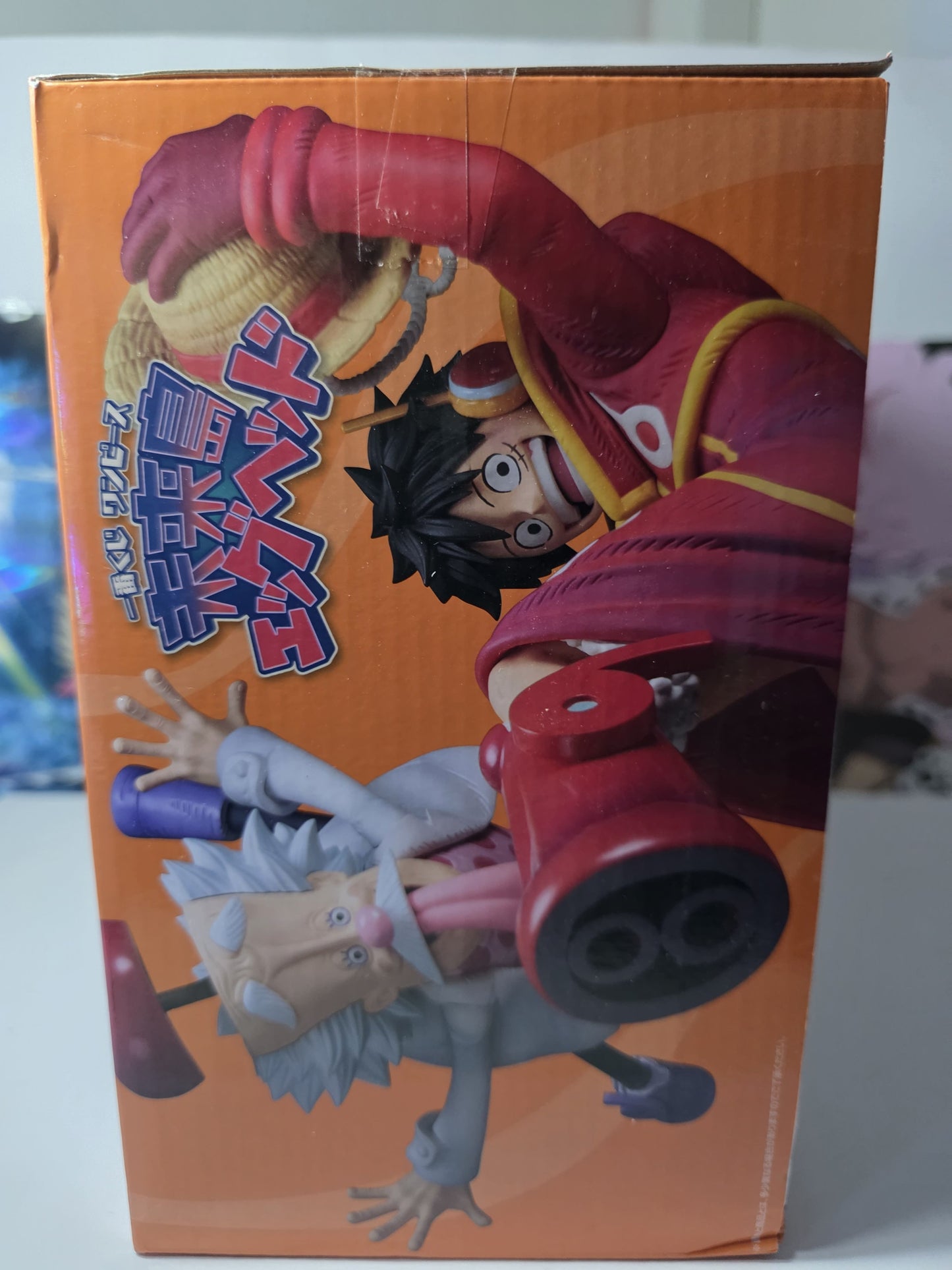 One Piece Monkey D Luffy and Dr Vegapunk Ichiban Kuji Future Island Egghead Last One Prize MASTERLISE EXPIECE figure, authentic Japanese release dual character anime statue.
