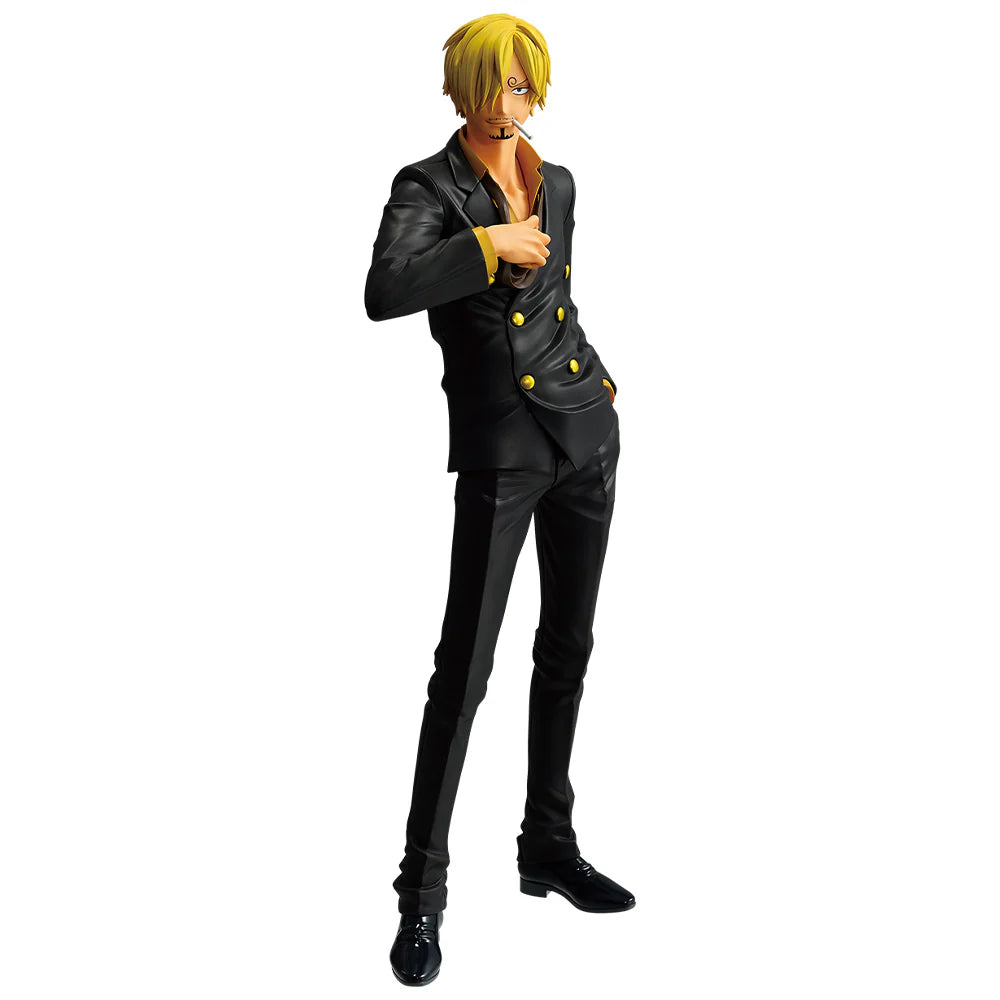 Pre-owned One Piece Sanji Masterlise Prize C figure Ichiban Kuji Beyond the Trials, loose box opened authentic Japanese release anime collectible.
