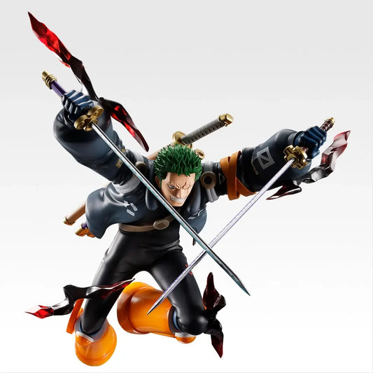 One Piece Roronoa Zoro Egghead Island Burst of Energy Ichiban Kuji Prize B MASTERLISE EXPIECE figure, authentic Japanese release Zoro battle pose mid slash anime statue.Keep